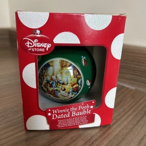 Bola de Navidad vintage 2007 Disney Store decoración árbol Winnie The Pooh - Imagen 1 de 3