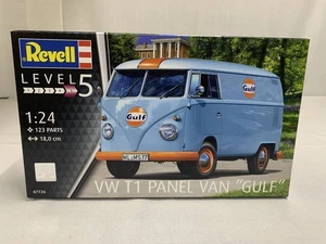 1:24 Revell VW T1 PANNELLO FURGONE "GULF" 07726 - Foto 1 di 6