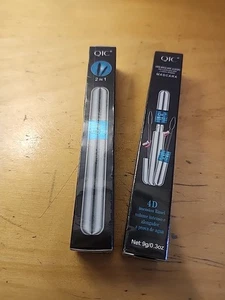 2 Pack QIC 4D 2-in-1 Intense Volume Mascara in BLACK Exp 2027 SEALED NEW - Picture 1 of 4