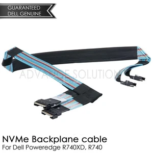DELL POWEREDGE R740xd 24B SERVER SSD NVMe PCIe EXTENDER CARD CABLE 9TPCT 95K27 - Picture 1 of 2