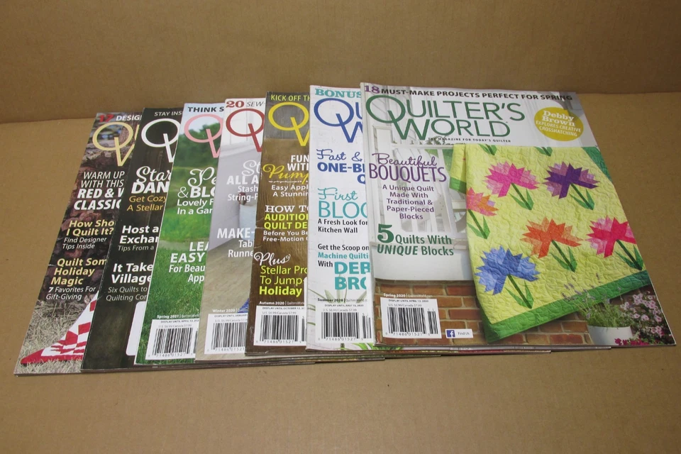 QUILTERS'S WORLD SPRING, SUMMER, AUTUMN, WINTER 2020 SPRING, AUTUMN, WINTER 2021 - Image 1 of 1