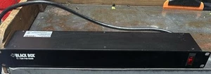 Black Box PS186A-R2 6-Outlet Rackmount Power Distribution Unit PDU 12A 125V - Picture 1 of 5