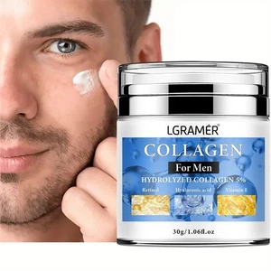 Men's Retinol Collagen Moisturizing Cream Anti-Aging Firming Facial Skin Care - Picture 1 of 9