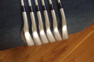 Lefty Cobra Forged Tec One irons 5-PW KBS $-taper lite regular steel 37" - Image 1 of 4