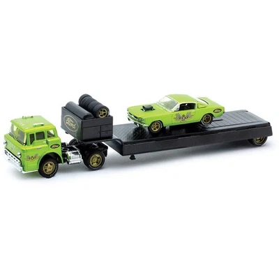 1968 Ford C-950 with 1966 Mustang 2+2 & Race Trailer - Image 1 of 4