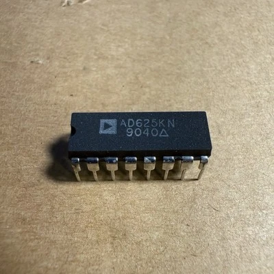 Analog Devices AD625KN Programmable Gain Instrumentation Amplifier 16 Pin DIP - Image 1 of 2