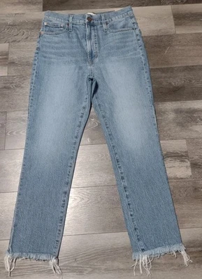 Madewell The Perfect Vintage Jean High Rise Frayed Hem Women's 30 New AF691 - Image 1 of 4