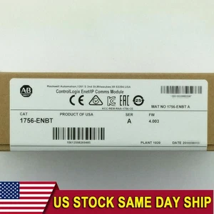 NEU Allen-Bradley 1756-ENBT EtherNet/IP ControlLogix Modul 1756ENBT USA kostenlose Steuern - Bild 1 von 1