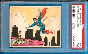 1940 R145 Superman #14 Manic at Large Psa 7 - Bild 1 von 2