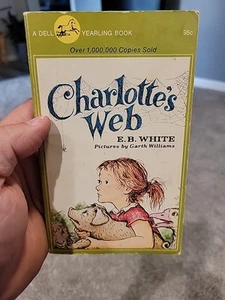 Charlotte’s Web By E.B White Twenty First Dell Printing 1972 Dell Yearling Book - Picture 1 of 7