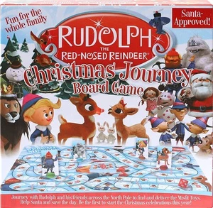 Rudolph El Reno De Nariz Roja Juego De Mesa Familiar - Imagen 1 de 3