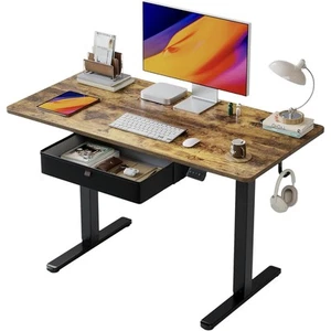 48x24 Inches Electric Standing Desk with Drawer, Adjustable Height Sit Stand ... - Picture 1 of 7