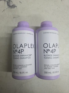Menge 2 Olaplex No.4P Blond Enhancer Toning Lila Shampoo 8,5 Oz. - Bild 1 von 1