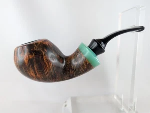 Alberto Paronelli (Volkan Pipes) "Red Princess" Freehand  pipe, Flamegrain, 9mm - Picture 1 of 7