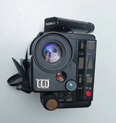 Vintage Telefunken VHS C Video Movie Camcorder 2891 Autofocus CCD - Image 1 of 4