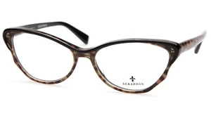 Nuovi occhiali da vista SERAPHIN CROCUS SUN / 8790 nero leopardato 54-15-140 mm B38 mm Giappone - Foto 1 di 10