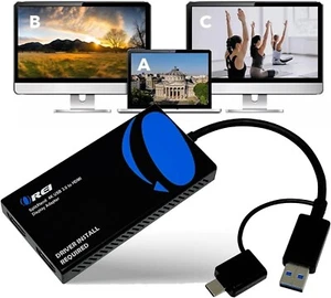 OREI SplitExtend 4K HDMI Splitter Extended Display for Dual Monitor - 4K@60Hz - Picture 1 of 1
