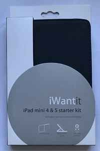 iWantit Starter Kit: Case & Screen Protector For iPad Mini 4 5 4th 5th Gen. 2019 - Picture 1 of 4