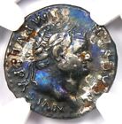 Titus AR Denarius Silver Roman Coin 79-81 AD - Certified NGC Choice XF (EF)