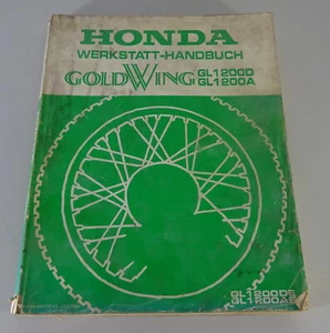 Manual De Taller Honda Goldwing GL 1200 D / GL 1200 A Tipo SC14 Año 1984 - Imagen 1 de 6