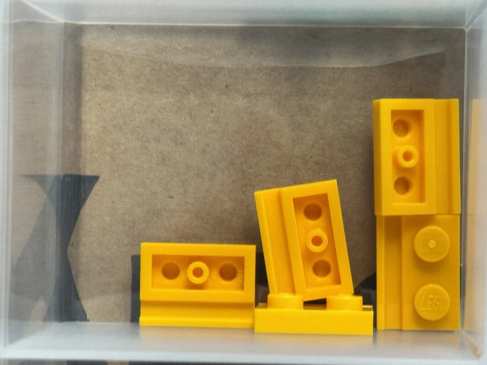 Piezas LEGO - Placa Naranja Claro Brillante 1 x 2 con Riel de Puerta - Nº 32028 - CANTIDAD 5 Foto 1 de 1