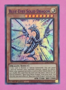 YuGiOh Dragón Sólido Ojos Azules (Púrpura) LDS2-EN014 Ultra Raro 1ª Edición - Imagen 1 de 1