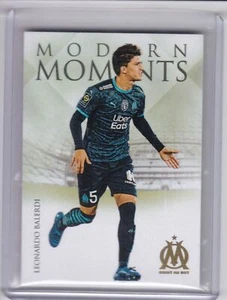 2021 Futera Unique Live Marseille Moments #16 Leonardo Balerdi 02/40 - Picture 1 of 2