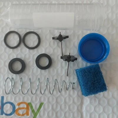 SNAP ON IM75 MODIFIED THROTTLE VALVE REPAIR KIT: 2 VALVES, 2 SEATS & 2 O'RINGS - Image 1 of 2
