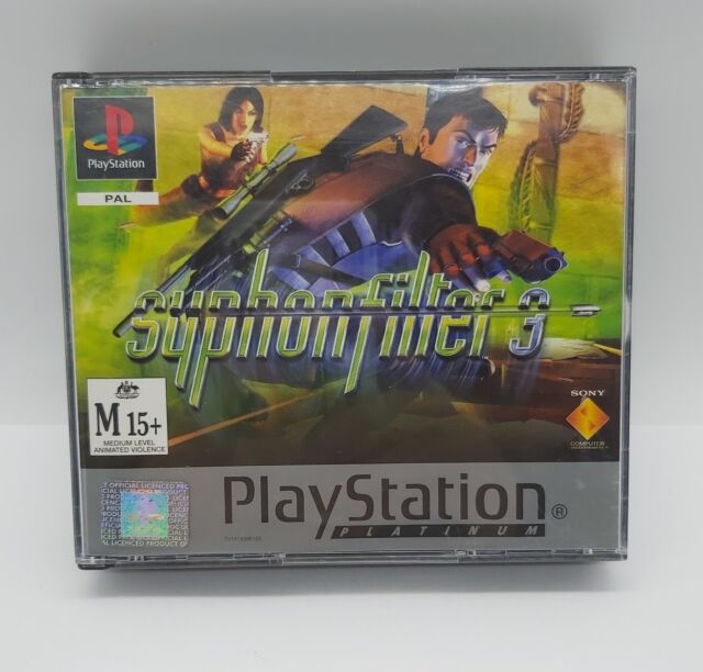 Syphon filter 2 Playstation 1 PS1 Geen Manual Platinum