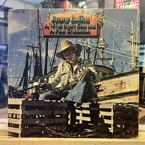 [ROCK/POP]~VG+ LP~JIMMY BUFFETT~A White Sport Coat And A Pink Crustacean~[1973] - Picture 1 of 5