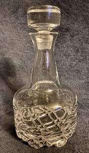 Beautiful Orrefors Sweden Crystal Olle Alberius Designed Decanter Eric 10.5” - Picture 1 of 12