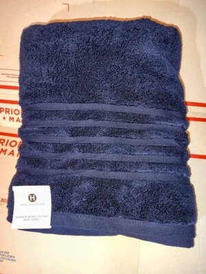 HOTEL COLLECTION ULTIMATE MICRO COTTON BATH TOWEL – MIDNIGHT  30”x 56” - Image 1 of 4