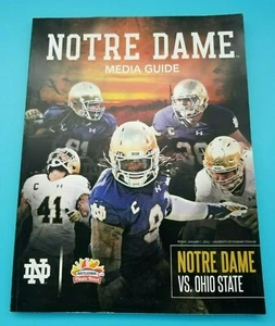 NOTRE DAME - FIESTA BOWL FOOTBALL MEDIA GUIDE - 2016 - TOUGH TO FIND - Imagen 1 de 1