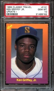 Clásico Ken Griffey Jr #131 1989 novato RC PSA 10 - Imagen 1 de 2