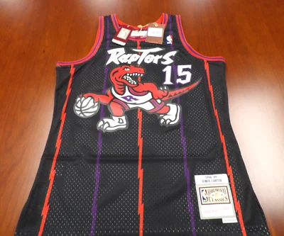 CAMISETA SWINGMAN MITCHELL & NESS NBA HWC TORONTO RAPTORS VINCE CARTER 98-99 M Foto 1 de 4