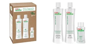 CHI Enviro Smoothing Home Support Trio / Shampoo & Conditioner 12oz & Serum 2oz - Picture 1 of 3