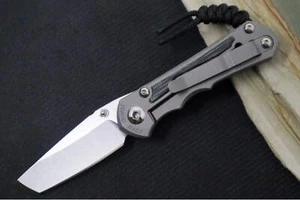 Chris Reeve Knives Small Inkosi Glass Blasted LEFT HAND - Black Canvas Micarta I - Picture 1 of 4