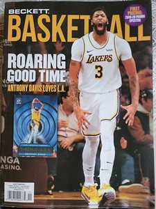 Beckett basketball price guide November 2020 Vol. 31, No. 11