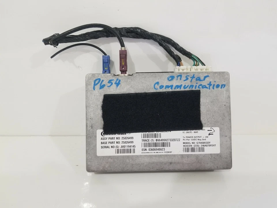 Модуль управления связью 2007 Pontiac G6 Onstar 25826499 от оригинального производителя - Изображение 1 из 4