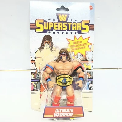 WWE Superstars Series 15 Ultimate Warrior Wrestling Action Figure w Belt NEW FSC - Image 1 of 4