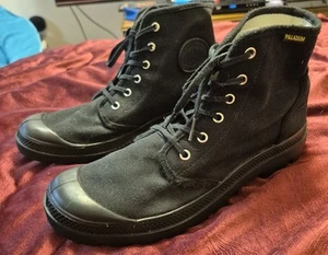 Palladium Unisex Pampa Hi Original Botas Negras Hombre 11 Mujer’s 12.5 - Imagen 1 de 8
