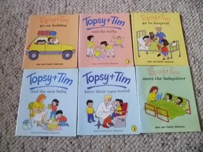 Topsy & Tim bundle from 1990's  6 books Jean & Gareth Anderson - Image 1 of 4