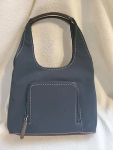Nine West Vtg Aughts Mini Black Shoulder Hand Bag Purse Tri Card Holder - Picture 1 of 10
