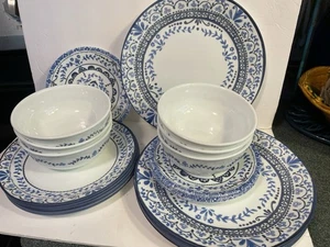 Corelle Portofino Teller Schüsseln - 24 Stück Set - Near Mint - Bild 1 von 4