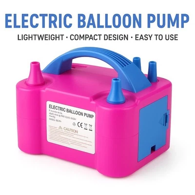 Electric Air Balloon Pump Portable Party Decorate Balloon Blower Pump Inflation - Image 1 of 4
