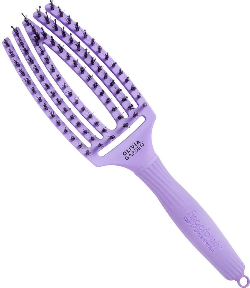 Olivia Garden Fingerbrush Combo Medium Lavendel