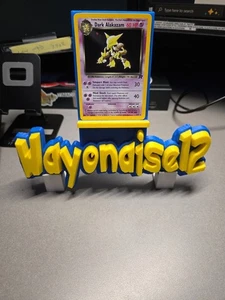 Dark Alakazam 1/82 Team Rocket Holo With Swirl - Picture 1 of 12