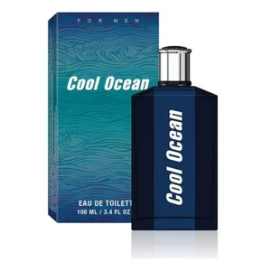 COOL OCEAN Men's Designer 3.4 oz EDT Cologne by PREFERRED FRAGRANCES - Picture 1 of 3