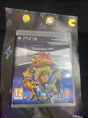 THE JAK AND DAXTER TRILOGY PS3 PAL Uk Come Nuovo Completo Di Manuale - Immagine 1 di 2