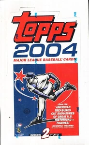 2004 TOPPS SERIES 2 SEALED HOBBY BASEBALL BOX 36 PACK BOX, 10 CARDS PER PACK - Bild 1 von 1